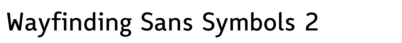 Wayfinding Sans Symbols 2 image